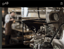 Tablet Screenshot of greatcoffee.dk